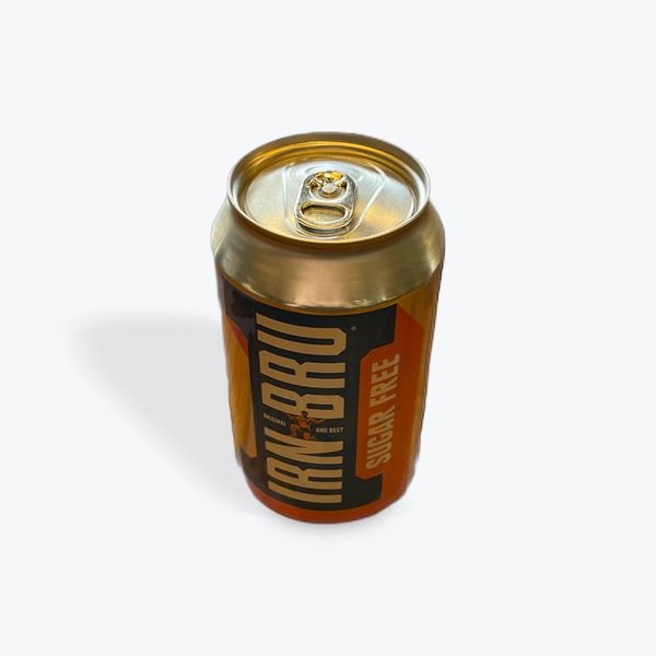 Diet Irn Bru -can